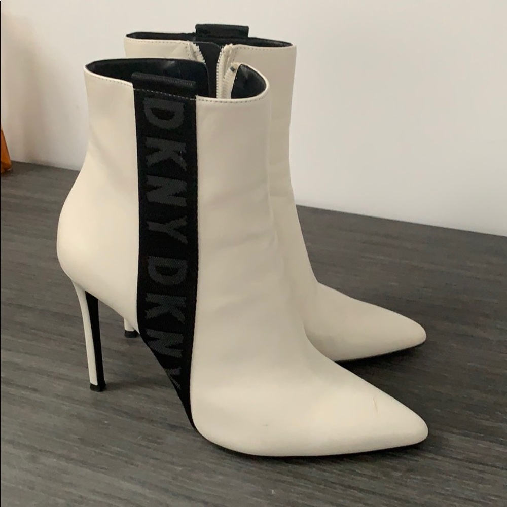 Black & White DKNY Booties